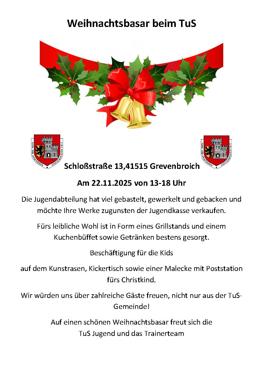 Weihnachtsbasar beim TuS